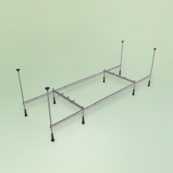 Complement metal frame with mounting kit
