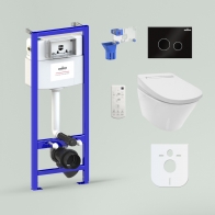 RelFix Smart V-Clean Multi Set 6 in 1 for wall-hung toilet