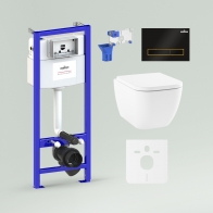 7 in 1 Anschluss-Set für das Hänge-WC RelFix One Compacto