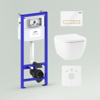  RelFix One Rimless Set 6 in 1 for wall-hung toilet