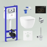 RelFix One Rimless Set 9 in 1 for wall-hung toilet