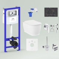 RelFix Bell Pro Rimless Set 10 in 1 for wall-hung toilet