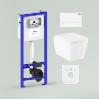 RelFix Aveo Rimless Set 6 in 1 for wall-hung toilet