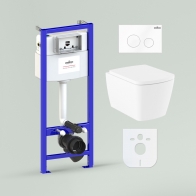 RelFix Aveo Rimless Set 6 in 1 for wall-hung toilet