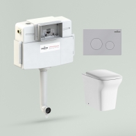 4 in 1 Anschluss-Set für das Stand-WC RelFix Bristol