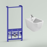 RelFix One Set 2 in 1 for wall-hung bidet