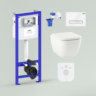 7 in 1 Anschluss-Set für das Hänge-WC RelFix One Compacto