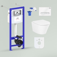 RelFix Biore Rimless Set 7 in 1 for wall-hung toilet