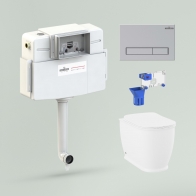 5 in 1 Anschluss-Set für das Stand-WC RelFix Bell Pro 