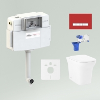 5 in 1 Anschluss-Set für das Stand-WC RelFix Bristol