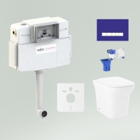 5 in 1 Anschluss-Set für das Stand-WC RelFix Bristol