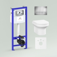  RelFix Grance Hill Rimless Set 6 in 1 for wall-hung toilet