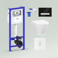 RelFix Elegant Rimless Set 7 in 1 for wall-hung toilet