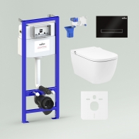 7 in 1 Anschluss-Set für das Hänge-WC Smart V-Clean