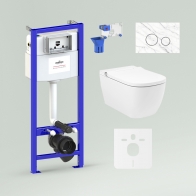 Smart V-Clean Set 7 in 1 for wall-hung toilet