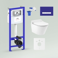 Smart V-Clean Set 7 in 1 for wall-hung toilet