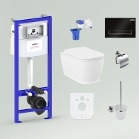 RelFix Bell Pro Rimless Set 9 in 1 for wall-hung toilet