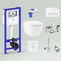 Relfix One Set 10 in 1 for wall-hung toilet